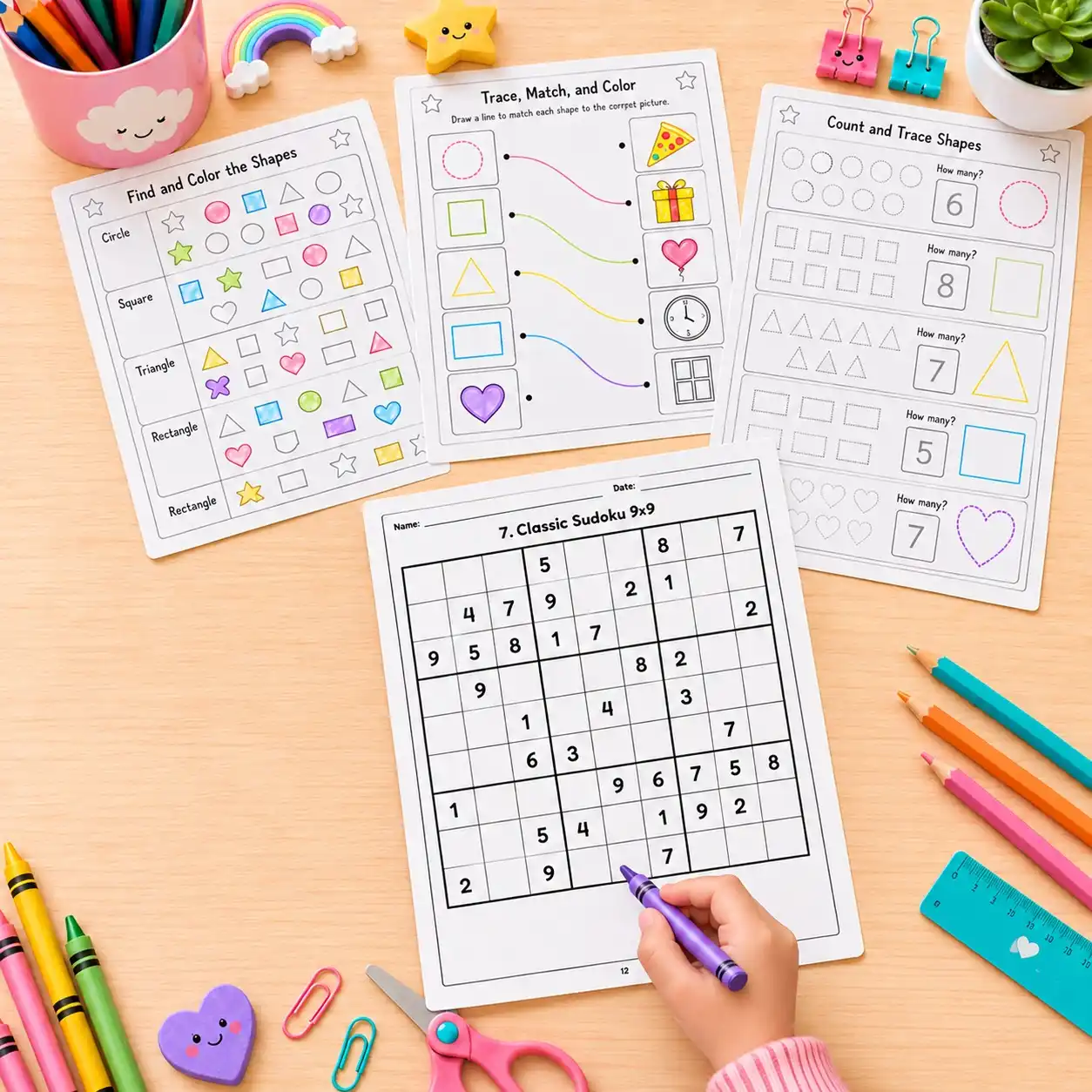 Sudoku Puzzle Book for Beginners: 30 Easy 9×9 Puzzles with Simple Solving Strategies, Answer Key & Progress Tracker 3 Sudoku Puzzle Book for Beginners: 30 Easy 9×9 Puzzles with Simple Solving Strategies, Answer Key & Progress Tracker - Image 3